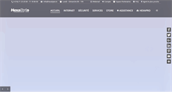 Desktop Screenshot of hexabyte.tn