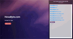 Desktop Screenshot of hexabyte.com